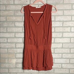 PrAna tunic long line Sleevless top size small